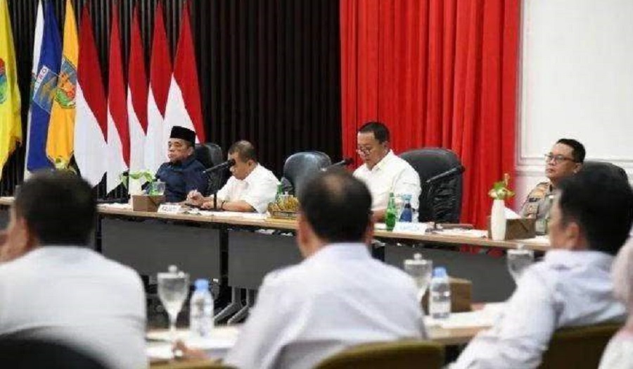 Komisi-I-DPRD-Lampung-Hadiri-Rakor-Persiapan-Pemilu